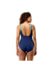 Speedo Print Contour Eclipse Badeanzug in blau