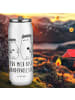 Mr. & Mrs. Panda Isolierte Trinkflasche Bären mit Blumenkranz mi... in Weiß