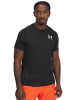 Under Armour Sportshirt "Heatgear Fitted T-Shirt" in Schwarz