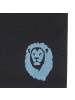 oxmox New Cryptan Geldbörse RFID Schutz 12 cm in schwarz-freedom lion cyan