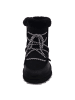 EMU Damenschnürrstiefel warm flach  in  Schwarz