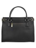 Cluty Handtasche echt Leder in schwarz