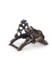 relaxdays Schlauchhalter "Frosch" in Bronze