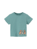 s.Oliver T-Shirt kurzarm in Petrol