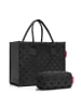 Reisenthel Daily Shopper Shopper Tasche 42 cm in glossy dots black