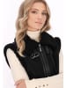 DreiMaster Damen Weste in Schwarz