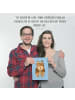 Mr. & Mrs. Panda Poster Bär Kommunion ohne Spruch in Blau Pastell