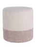 Home&Styling Collection Gepolsterter Pouf in beige