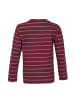 Band of Rascals Longsleeve " Striped " in bordeaux