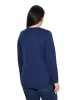 Ulla Popken Longsleeve in tintenblau