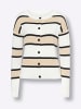 Heine Cardigan in ecru-sand-gestreift