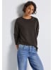 Street One Sweatshirt in deep roast brown