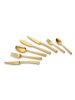 Echtwerk 42 tlg. Set Tafelbesteck "Avelino" in Gold