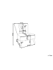 Beliani Sessel VAASA in Braun/Braun - (W) 61 x (H) 85 x (L) 60 cm