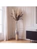 FineBuy Vase in Silber / Aluminium / 13x13x100