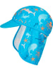 Playshoes UV-Schutz Mütze Meerestiere in türkis