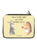 Mr. & Mrs. Panda Stiftemappe Hase Igel mit Spruch in Gelb Pastell