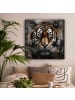 MuchoWow Leinwand bilder Tiger (BxH)