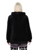 Ulla Popken Loungewear Oberteil in schwarz