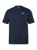 Men Plus Kurzarm T-Shirt in navy blau