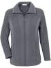 WITT WEIDEN Fleece-Jacke in grau-meliert