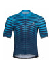 Odlo Kurzarm-Radtrikot ZEROWEIGHT CERAMICOOL in Blau