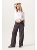 Noppies Casual Hose Wide Leg Fit in Forged Iron