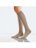 Kunert Baumwolle Stützkniestrümpfe 1 Paar Fly & Care in beige meliert