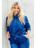 Ulla Popken Bluse in mid blue denim