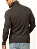 DAILY COTTON Rollkragenpullover - als Feinstrick Pulli in Slim Fit für Herren in Anthrazit
