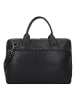 Plevier Vintage Larry Aktentasche Leder 40 cm Laptopfach in schwarz