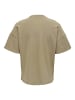 Only&Sons Weites Rundhals T-Shirt Kurzarm Basic Shirt ONSBERKELEY in Beige