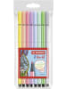 STABILO Papeterie/PBS - Premium-Filzstift - STABILO Pen 68 - 8er Pack - Pastellfarben