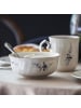 Villeroy & Boch 18er Set Geschirr-Set Vieux Luxembourg weiß-blau in weiß-blau