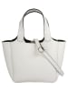 Cluty Handtasche echt Leder in weiß