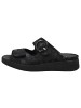 Solidus Damen Pantoletten Hannah - Weite H in Schwarz