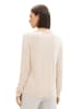 Tom Tailor Pullover BASIC V-NECK in Beige