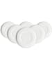 Ritzenhoff & Breker 6er Set Kaffeeuntertassen Kelly ø 15 cm in weiß