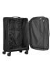 D&N Travel Line 6804 4-Rollen Kofferset 3tlg. schwarz