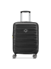 Delsey Meteor 4 Rollen Kabinentrolley 55 cm mit Dehnfalte deep black