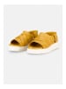 Felmini Wide Fit Sandalen in Mustard