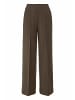 Hessnatur Hessnatur Hose Wide Leg Relaxed aus Bio-Baumwolle in vintage oliv