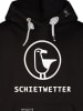 SCHIETWETTER Kapuzenpullover Michael, Hoodie in black/white