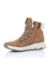 Relife Schnürstiefelette in Cognac