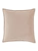 Chic Antique Aix Kissebezug Velour 50x50cm in staubig rosa