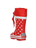 Playshoes Gummistiefel Punkte in Rot