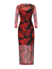 myMo ROCKS Women Dress in red black