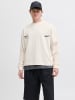 Jack & Jones Sweatshirt in Sea Salt