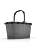 Reisenthel Carrybag - Einkaufskorb (cord dark matcha) in twist silver