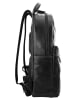 X-ZONE Rucksack echt Leder in schwarz